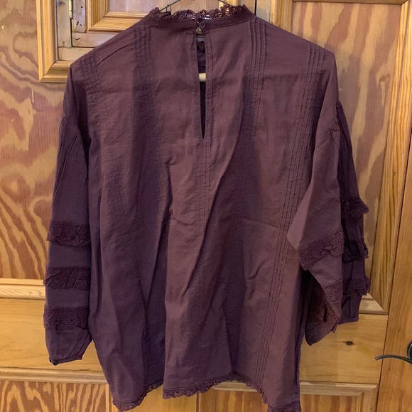 NWT Frye lace detailed blouse size M - Picture 4 of 5